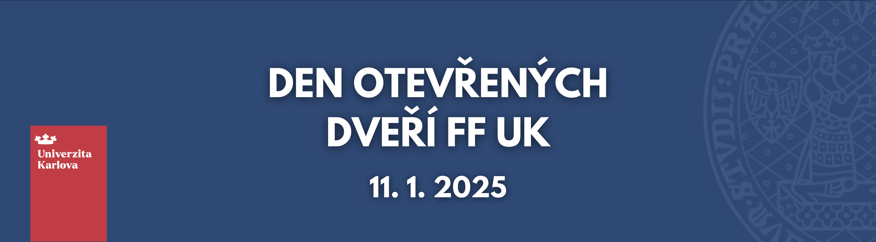 Den otevřených dveří FF UK